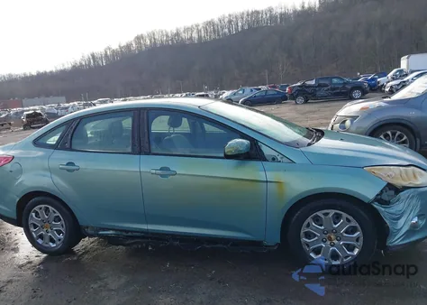 2012 Ford Focus Se from USA, damaged, VIN 1FAHP3F22CL283681